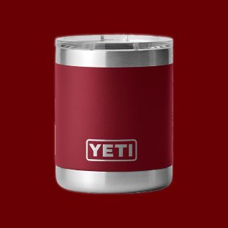 10 oz YETI OG Lowball — Dark red 01