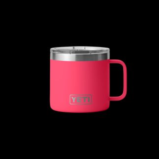 14 oz YETI Mug with Handle — Tropic pink