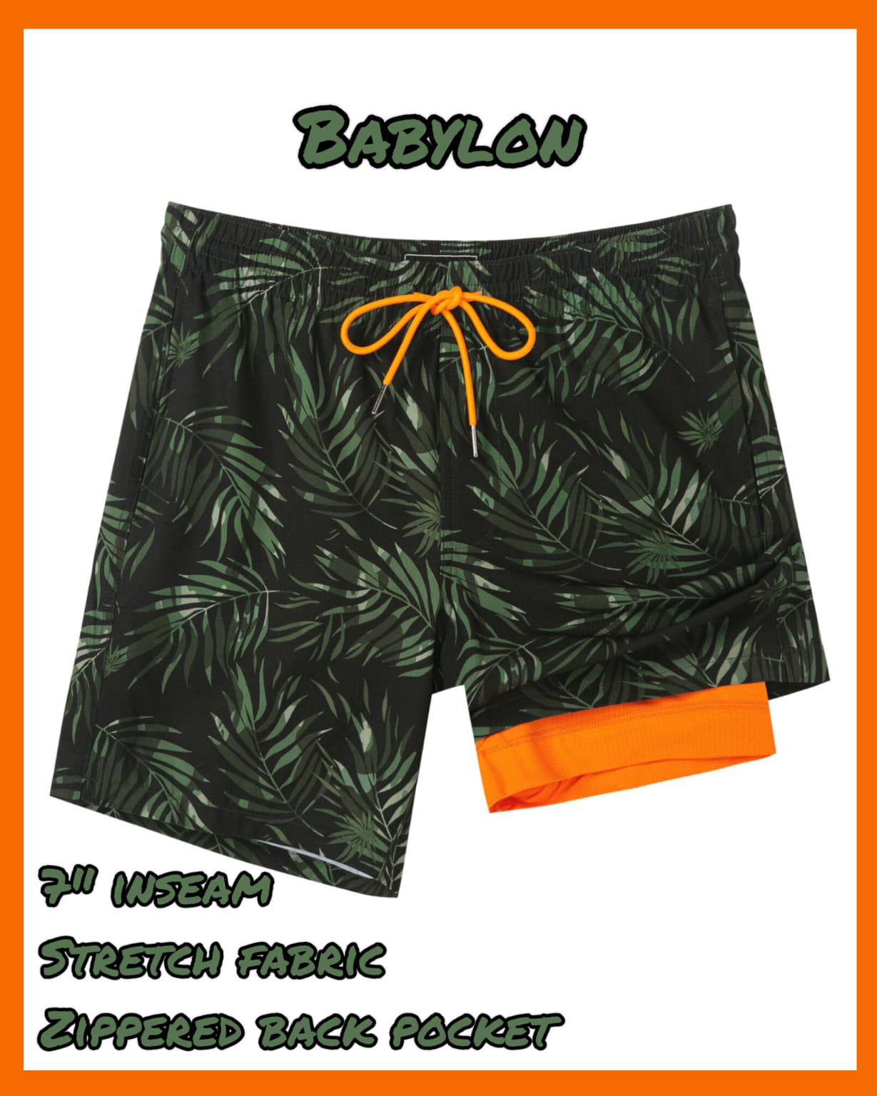 Babylon – 7" Compression Trunks — Babylon 01