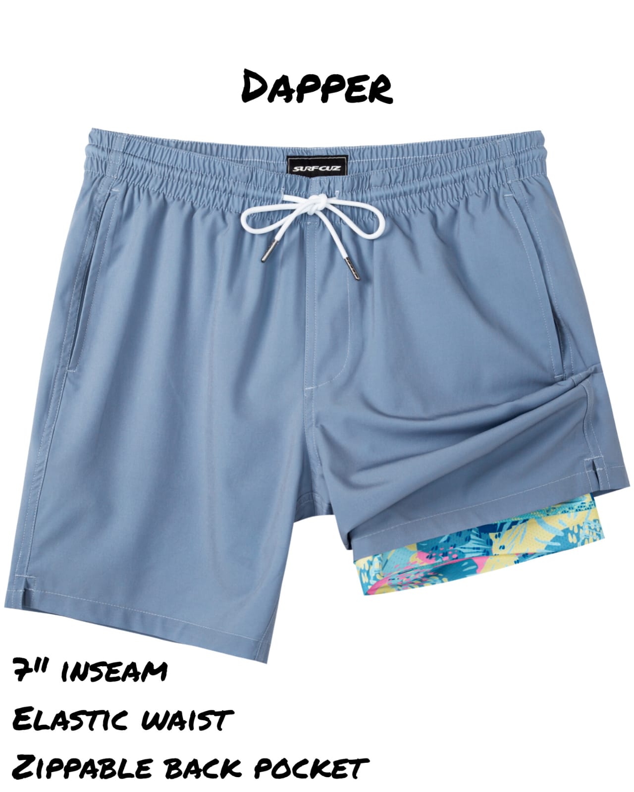 Dapper – 7" Compression Trunks — Dapper 01