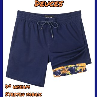Deuces – 7" Compression Trunks — Deuces 01