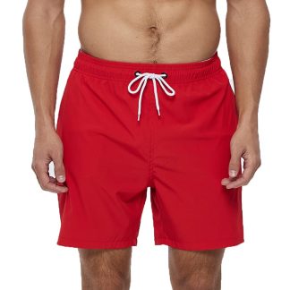 Fire Red Comfort Stretch Trunks — Fire Red 01