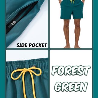 Forest Comfort Stretch Trunks — Forest 01