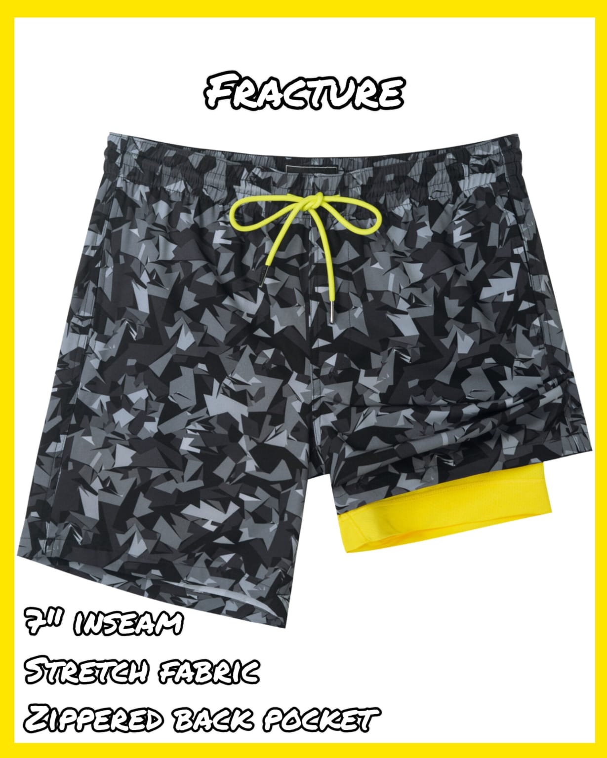 Fracture – 7" Compression Trunks — Fracture 01