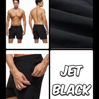 Jet Black Comfort Stretch Trunks — Jet Black 01
