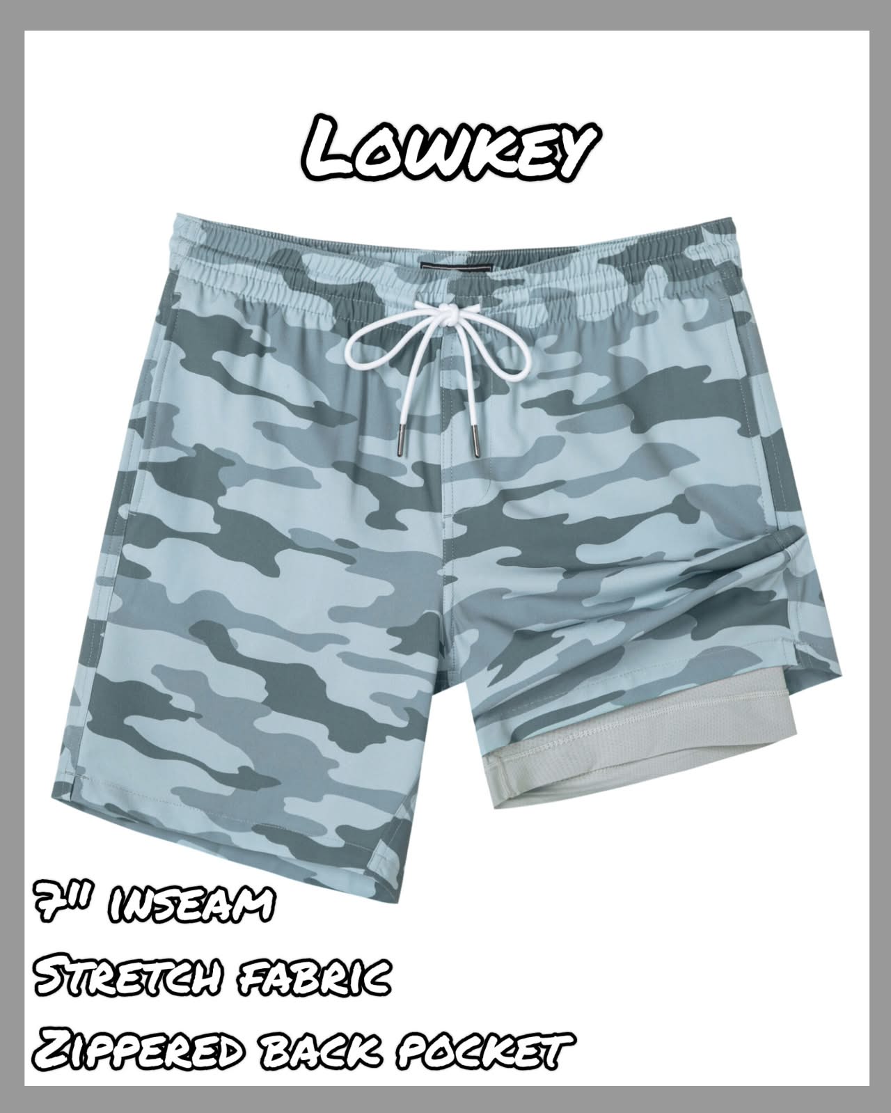 Lowkey – 7" Compression Trunks — Lowkey 01