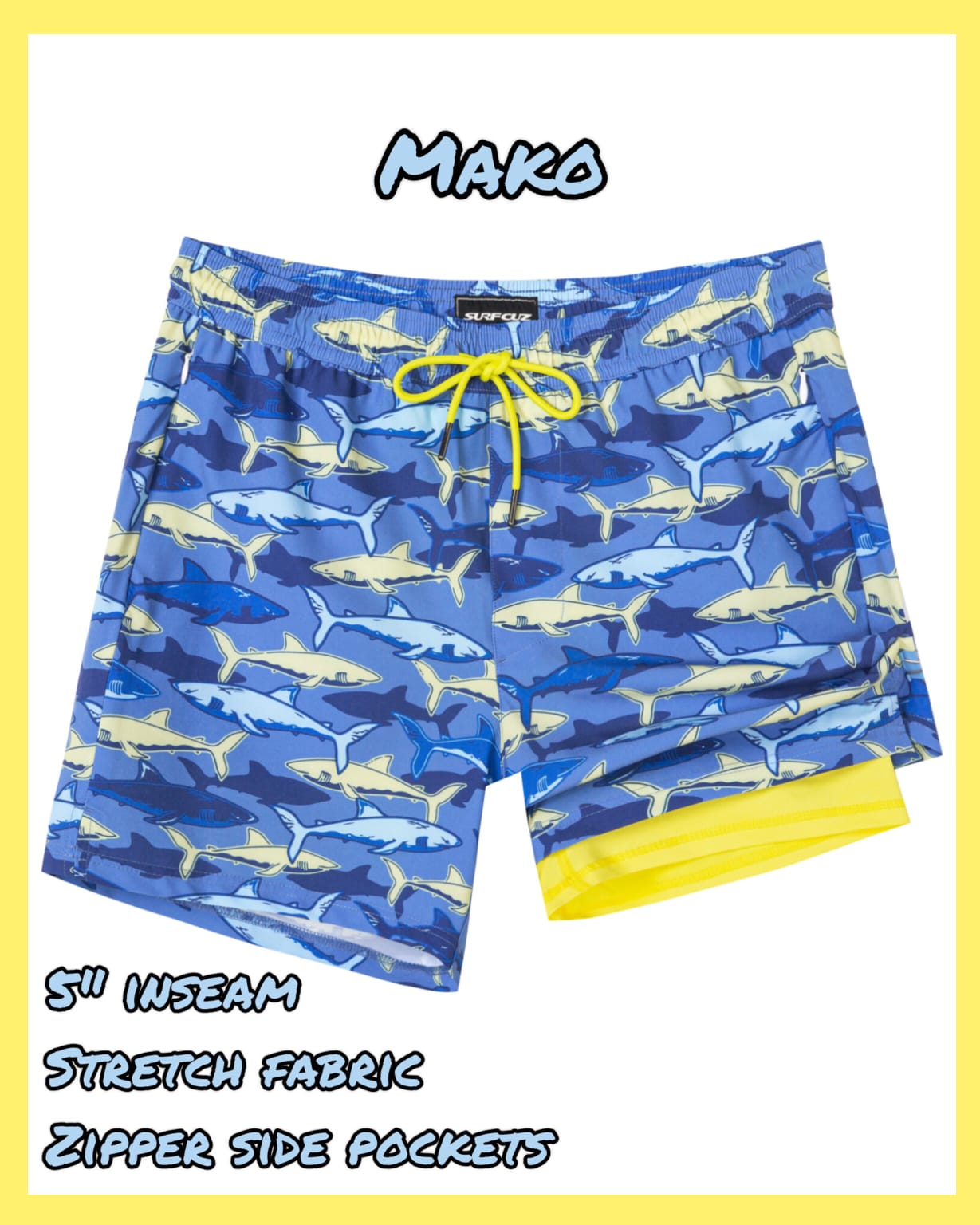 Mako – 5.5" Compression Trunks — Mako 01