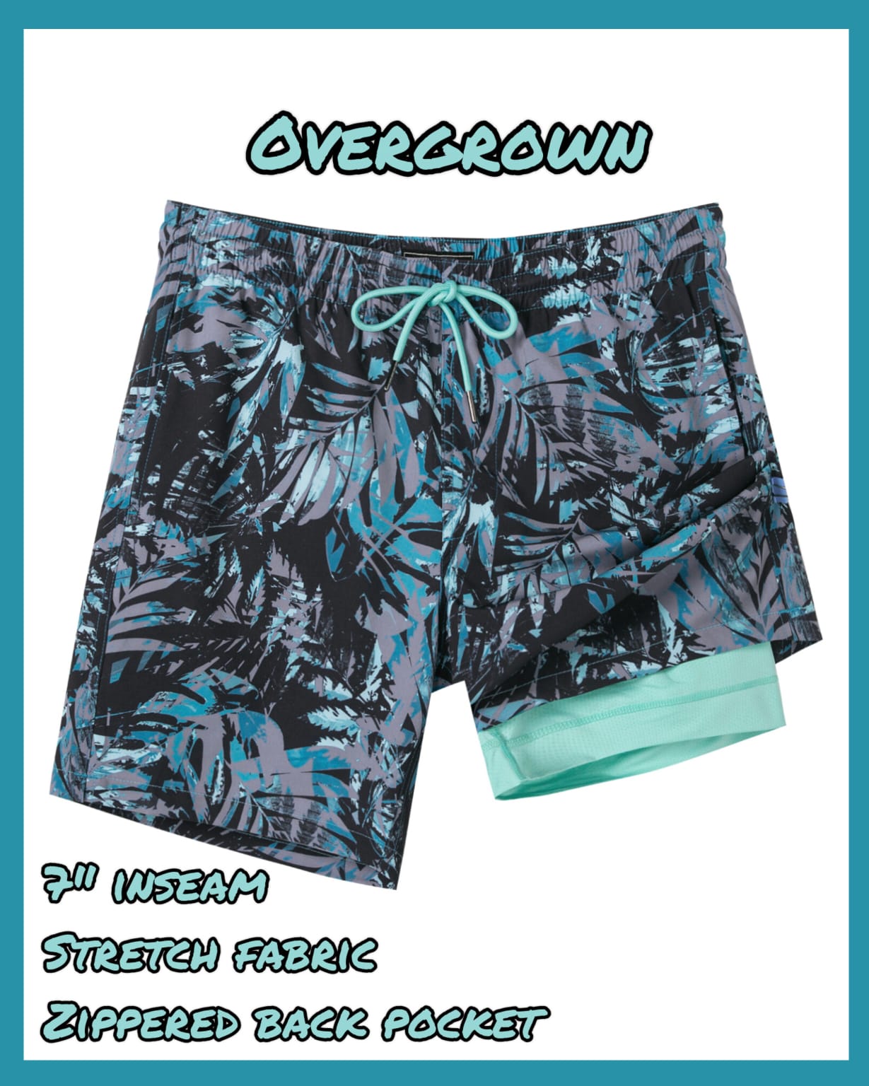 Overgrown – 7" Compression Trunks — Overgrown 01