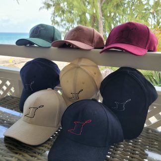 SWD caps in assorted colours by Trini Trunks