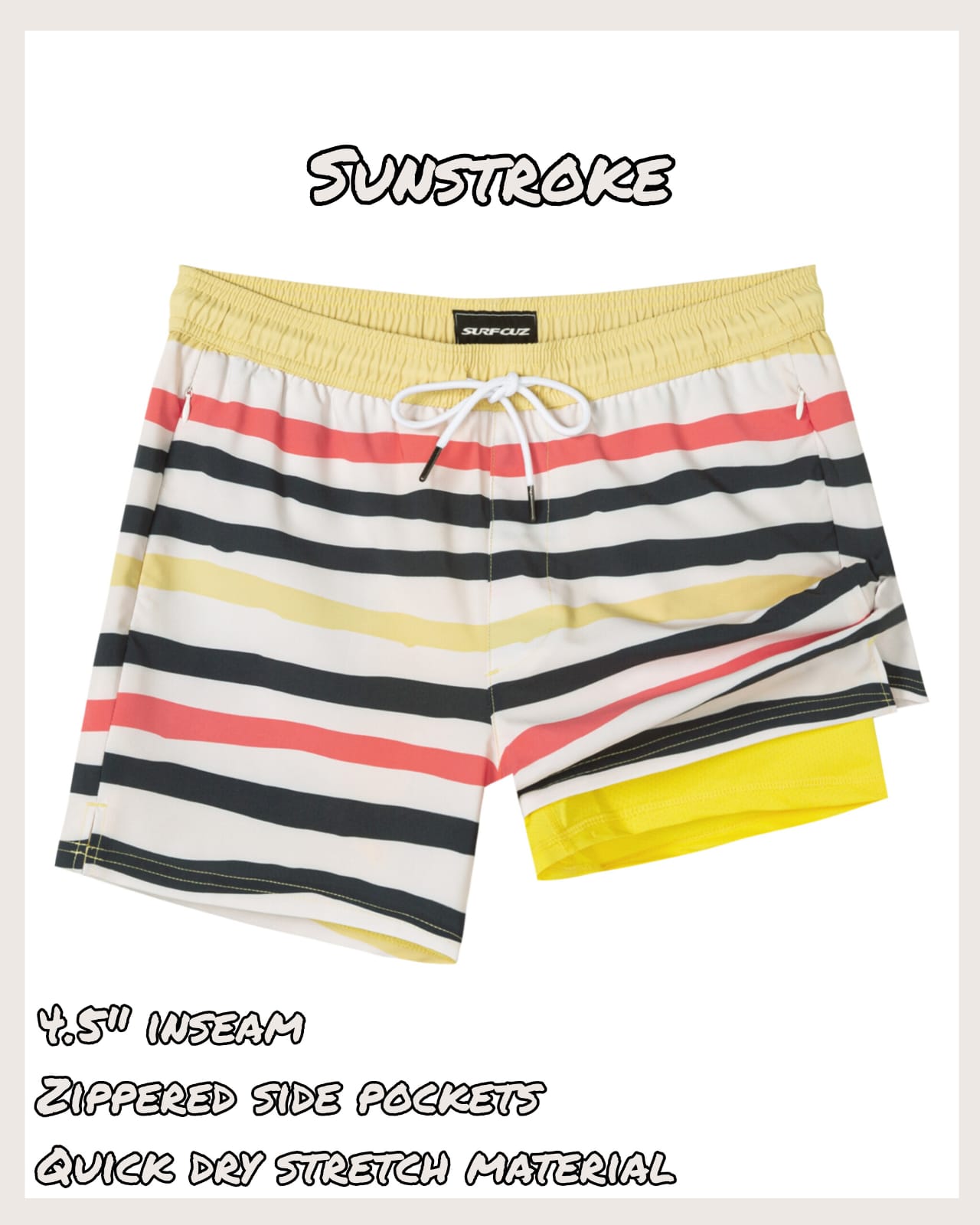 Sunstroke – 4.5" Compression Trunks — Sun Stroke 01